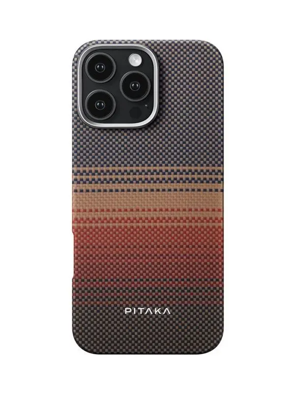 PITAKA Tactile Woven Case Sunset - iPhone 16 Pro Max