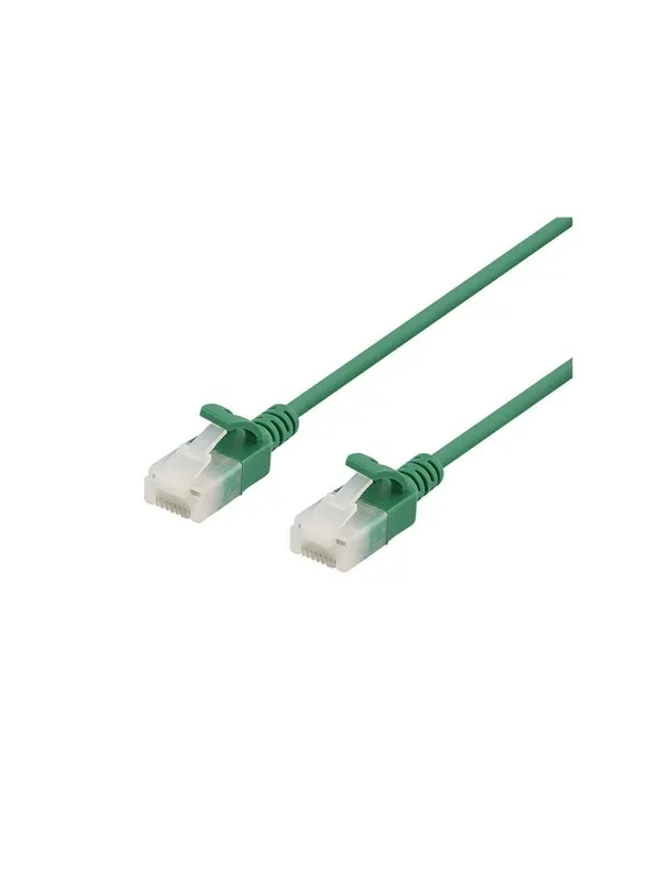 Deltaco patch cable - 1 m - green - Grön - 1m