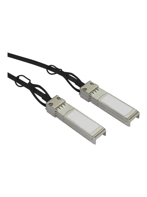 StarTech.com MSA Comp. SFP+ Direct-Attach Twinax Cable - 0.5 m (1.6 ft.) - 10GBase direct attach cable - 50 cm - black - Svart - 0.5m