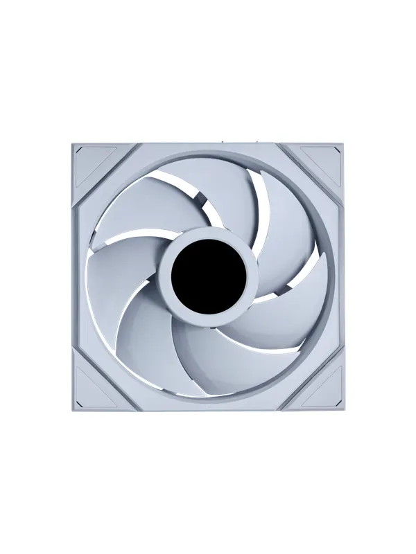 Lian Li UNI FAN TL-LCD Wireless 140 White - Chassi fläkt - 140mm - Vit med RGB-ljus - 29 dBA