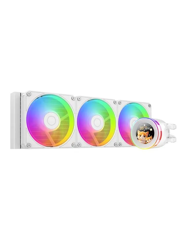 ID-Cooling SL360 V2 WHITE - CPU Vattenkylare - Max 30 dBA