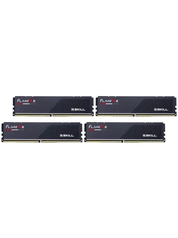 G.Skill Flare X5 DDR5-6000 - 256GB - CL32 - Quad Channel (4 pcs) - AMD EXPO - Svart