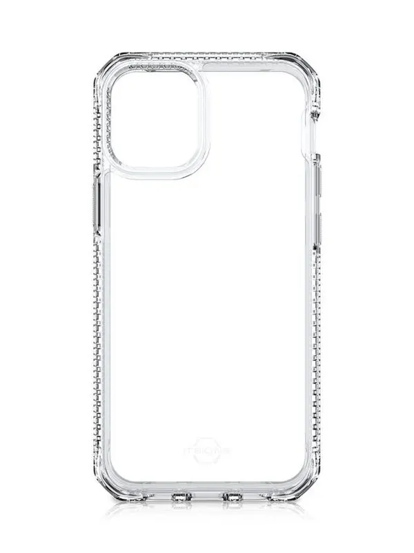 ITSKINS HYBRID CLEAR cover for iPhone 13 Pro®. Transparent