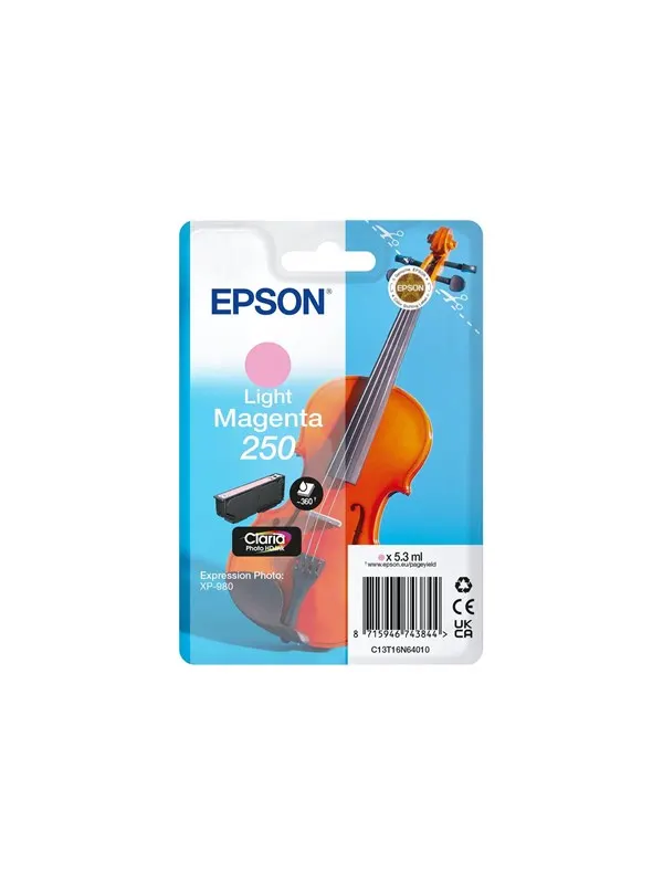 Epson 250 - light magenta - original - ink cartridge
