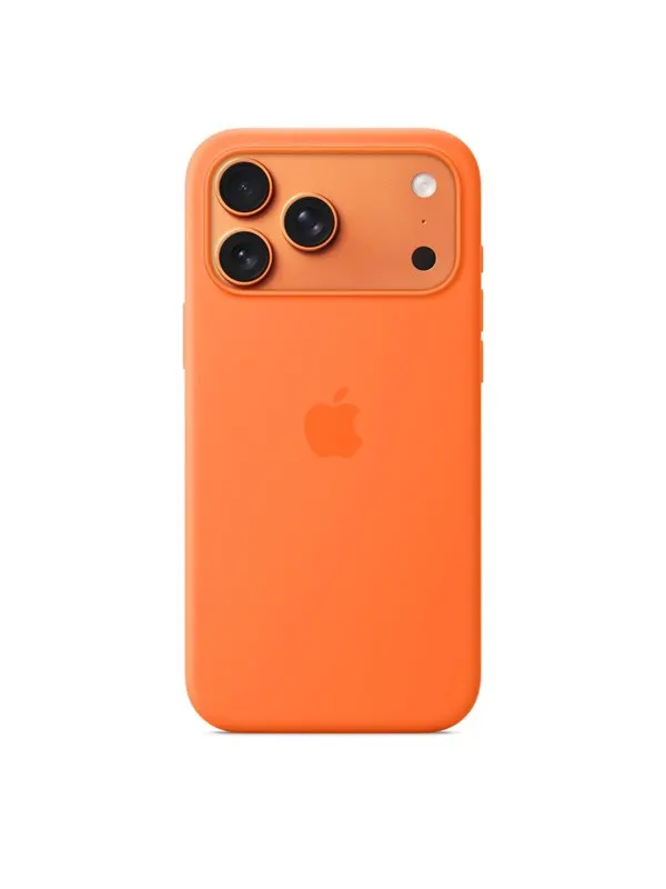 Apple iPhone 17 Pro Max Silicone Case with MagSafe - Orange