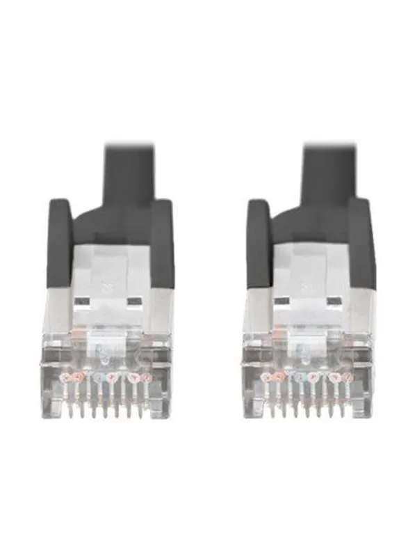 DIGITUS patch cable - 2 m - black - Svart - 2m