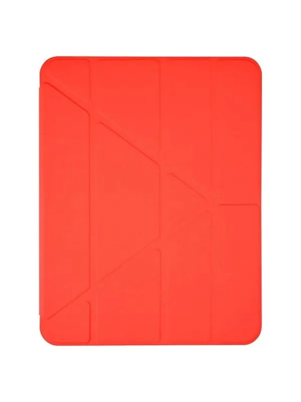 Pomologic - BookFold Clear for iPad 11/ 10.9 10th Gen Clear/Red