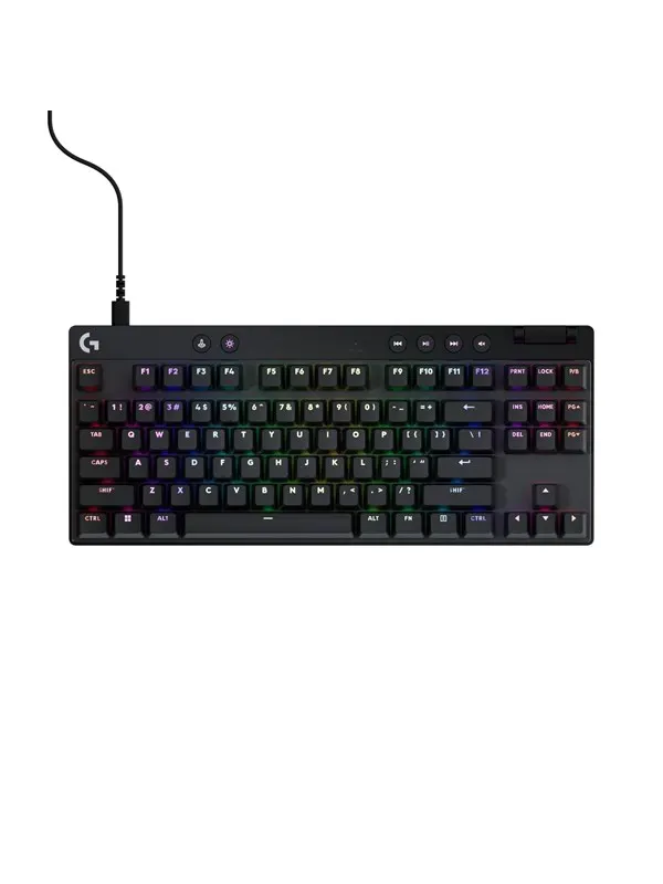 Logitech G PRO X TKL - Linear - Linear - Gaming Tangentbord - Fransk - Svart