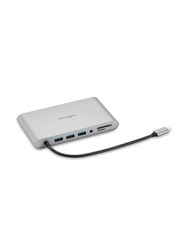 Kensington UH1440P USB-C 5Gbps Dual Video Driverless Mobile Dock - 85W Pass-Through Power - DP/HDMI/VGA
