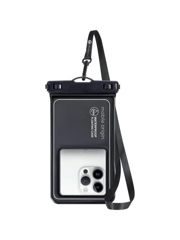 Mobile Origin Waterproof Floating Case 6.8" - black/white