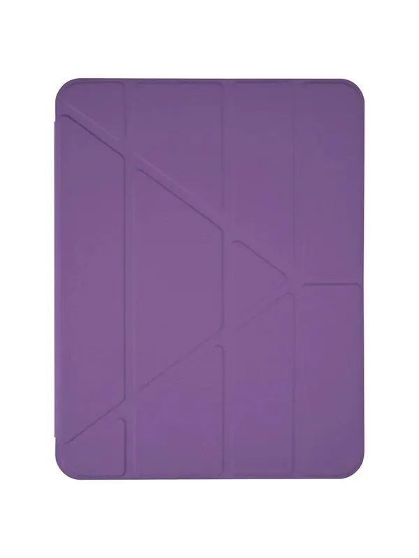 Pomologic - BookFold Clear for iPad Air 11 M2/M3/M4 Clear/Purple