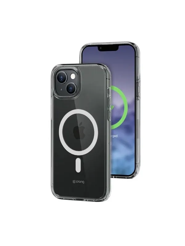 CRONG Clear MAG Cover - iPhone 15 Plus MagSafe Case (Clear)
