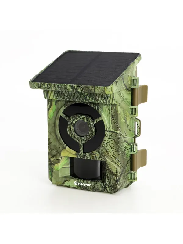DENVER WSW-8120 - Digital Wildlife Camera with Wi-Fi Bluetooth &amp; built-in solar panel