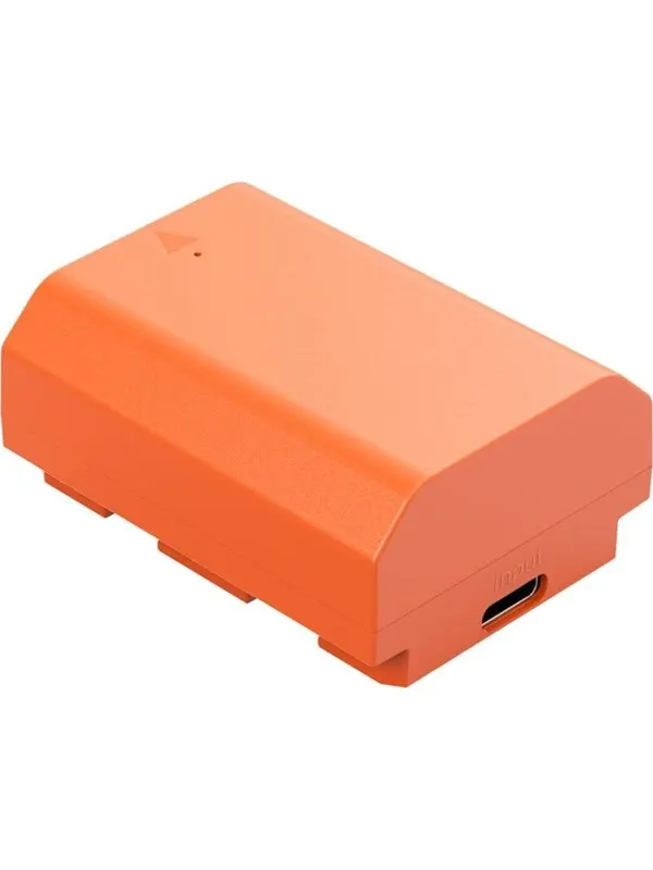 SmallRig 4969 NP-FZ100 USB-C Rechargeable Camera Battery Orange