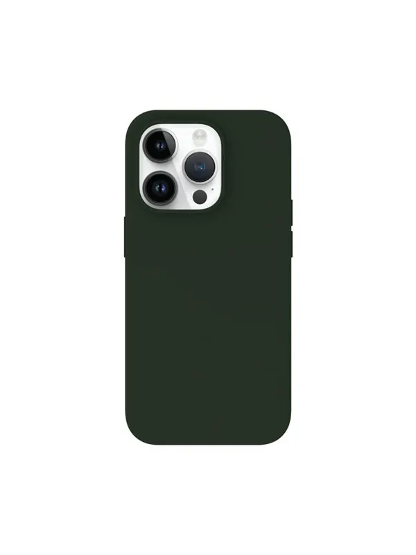 Just Mobile TENC™ [Silicone] w. MagSafe for iPhone 14 Pro - Dark Green