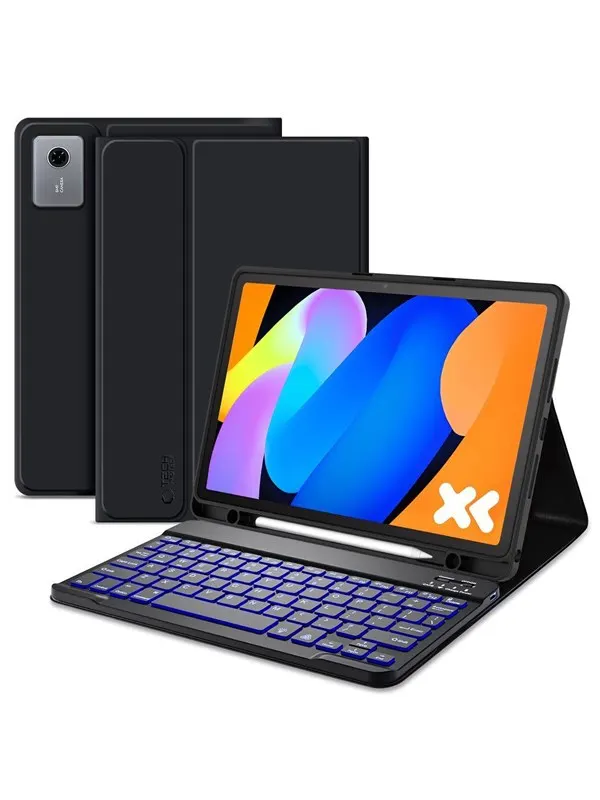 Tech-Protect SC Pen + Keyboard Case for Lenovo Idea Tab 11.0 TB-336 - Black