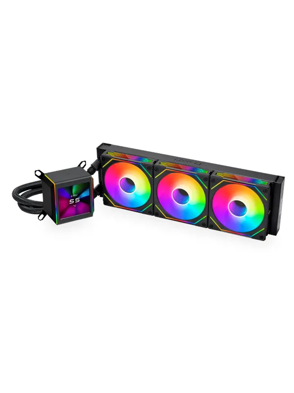 Lian Li GA II LCD SL infinity Black - CPU Vattenkylare - Max 30 dBA