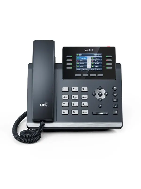 Yealink SIP-T44U - VoIP phone with caller ID - 5-way call capability