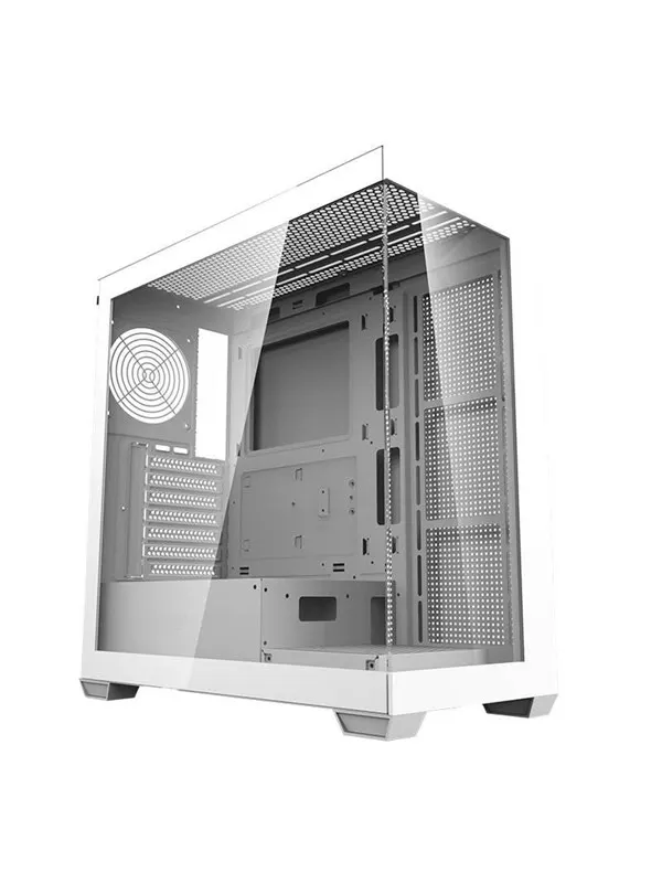 Darkflash Computer case DS900 (white) - Chassi - Miditower - Vit