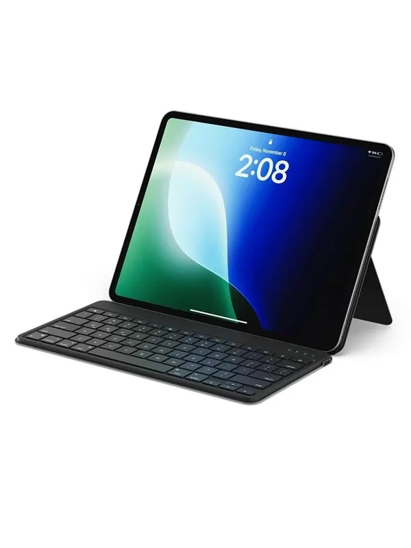 Satechi OntheGo Bluetooth Keyboard with Stand for Flexible Typing - Tangentbord - Engelska (US) - Svart
