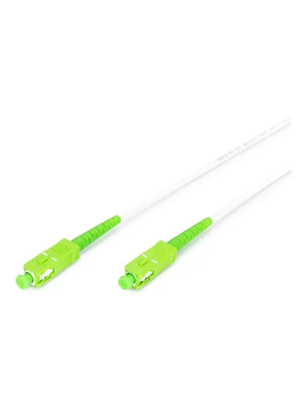 DIGITUS patch cable - 10 m - white - Vit - 10m