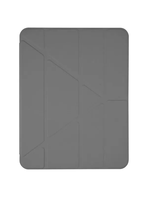 Pomologic - BookFold Clear for iPad Air 11 M2/M3/M4 Clear/Grey