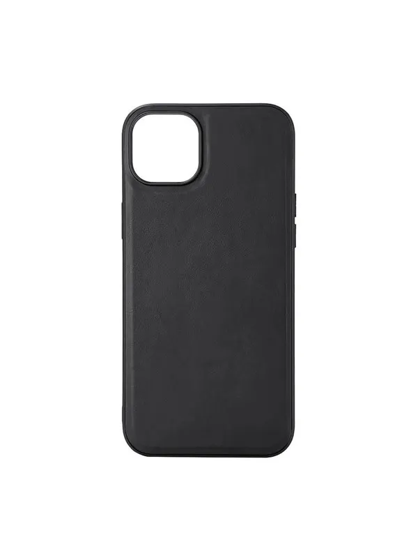 Buffalo Phone Case Leather Magseries Black - iPhone 15 Plus