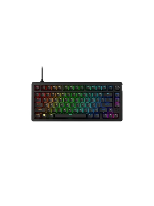HyperX Alloy Rise 75% - Gaming Keyboard - Utan numpad - Nordisk - Svart