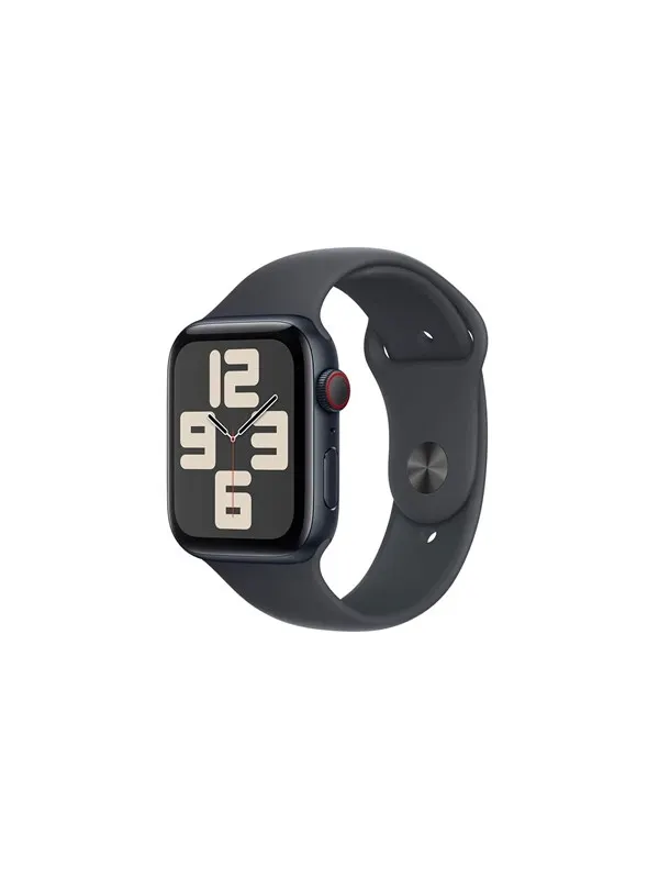 Apple Watch SE GPS + Cellular 44mm - Midnight Aluminium Case with Midnight Sport Band - M/L