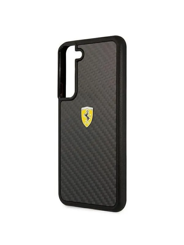 Ferrari On Track Real Carbon Case for Samsung Galaxy S22 - Black