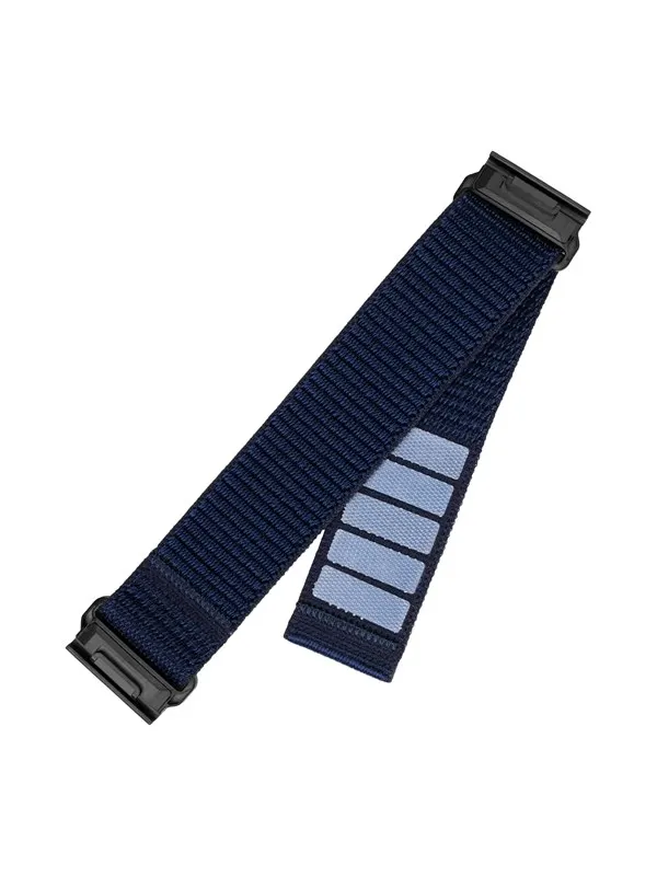 FIXED Nylonrem för Garmin QuickFit 22 mm Mörkblå