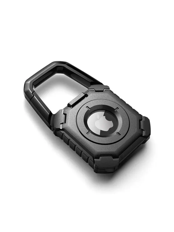 Tech-Protect Kevlar Case for Apple AirTag 1/2 - Black