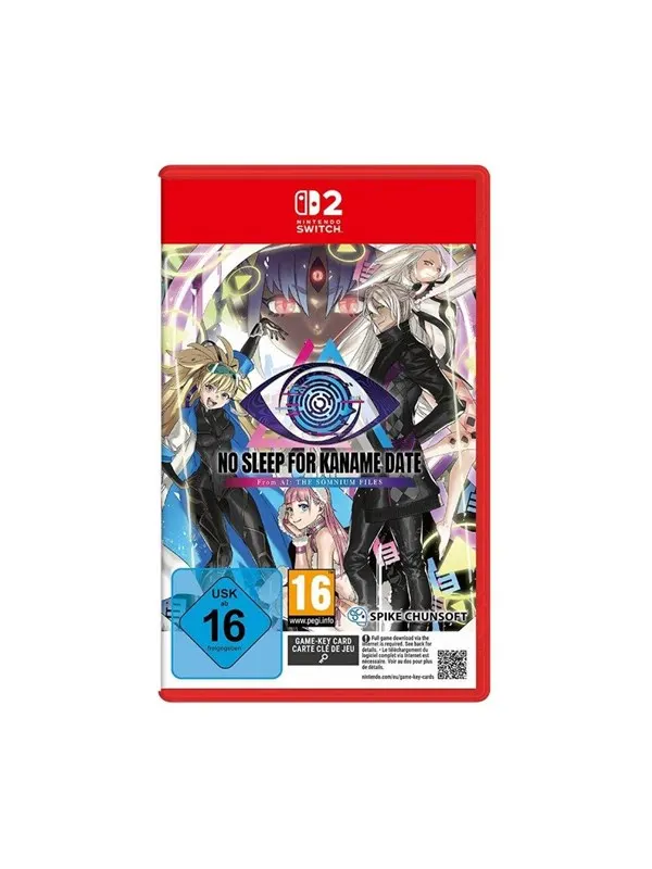 No Sleep for Kaname Date - From AI: The Somnium Files - Nintendo Switch 2 - Action / äventyr