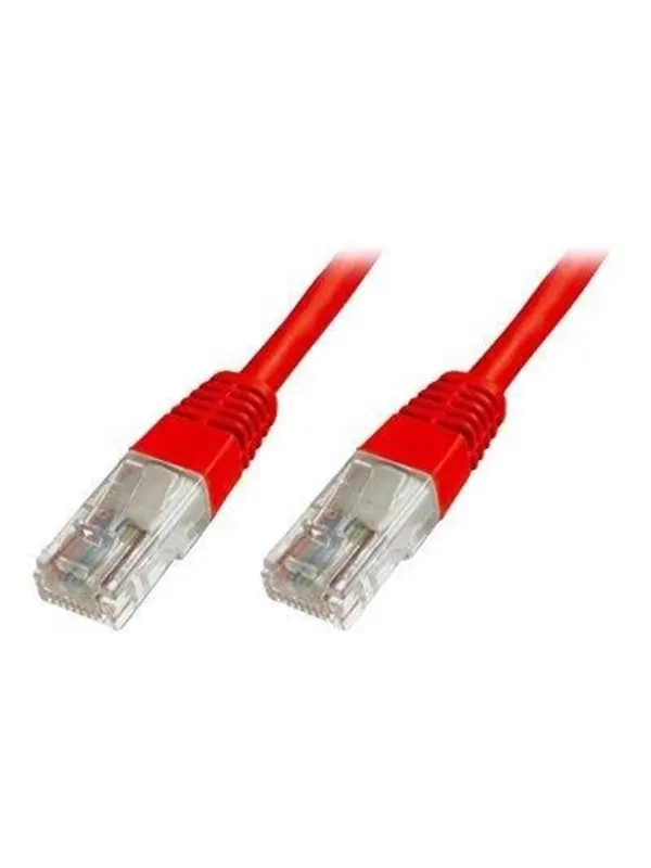 DIGITUS Ecoline patch cable - 5 m - red - Röd - 5m