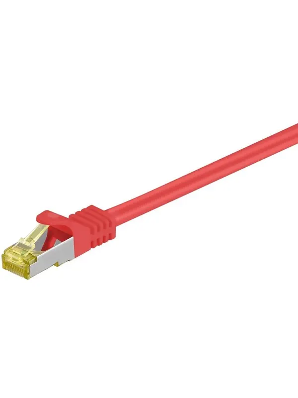 Pro LAN CAT 6A S/FTP - Röd - 1m