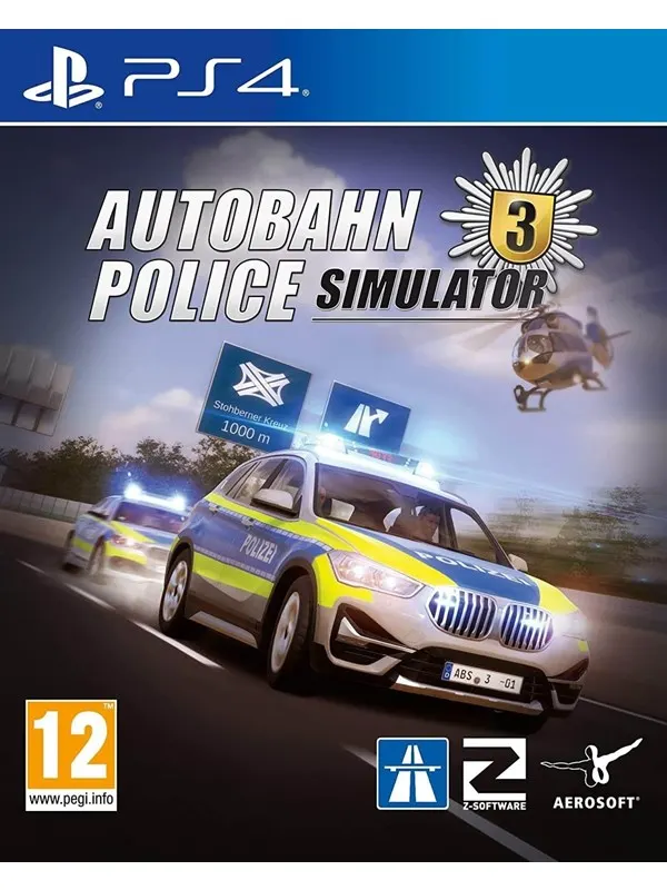 Autobahn Police Simulator 3 - Sony PlayStation 4 - Simulator