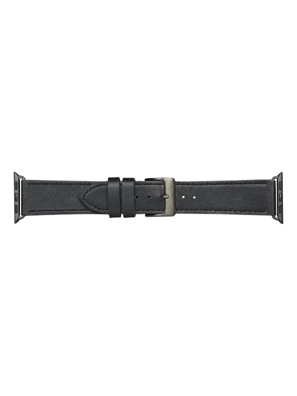 dbramante1928 Copenhagen - Watch Strap 44mm - Black/Space Grey