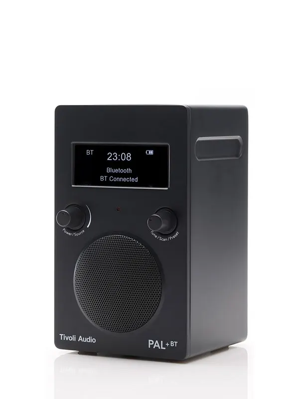 Tivoli Audio PAL+ BT - svart - DAB/DAB+/DMB/FM - Mono