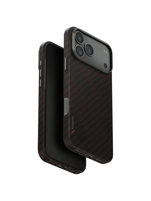 UNIQ Keva EDGE Magclick Charging Case for iPhone 17 Pro Max - Orange