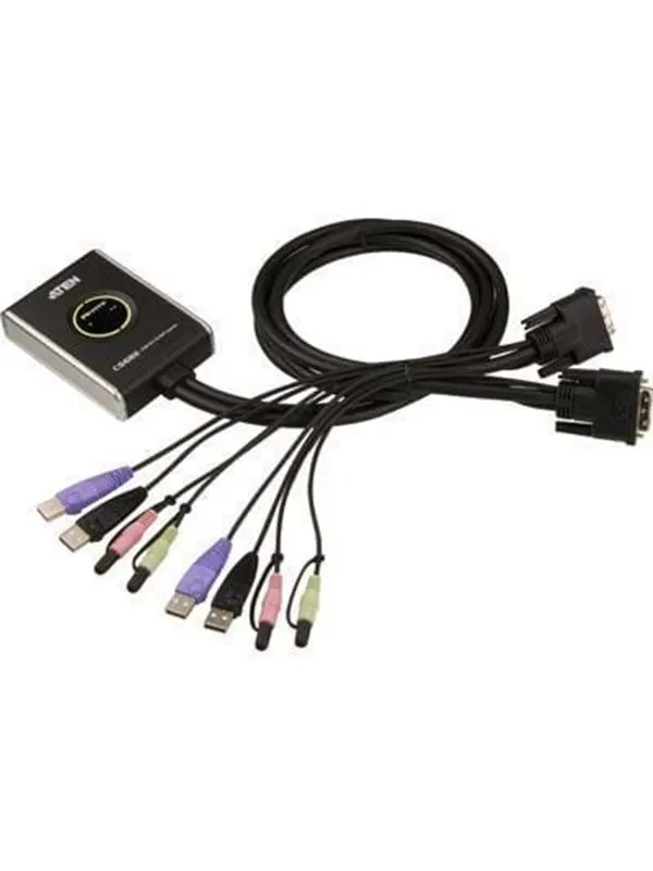 ATEN CS682 - KVM-audio-USB switch