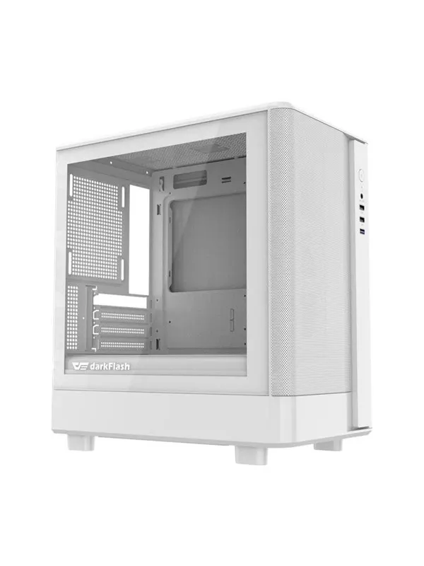 Darkflash DB330M Mesh Computer Case - Chassi - Vit