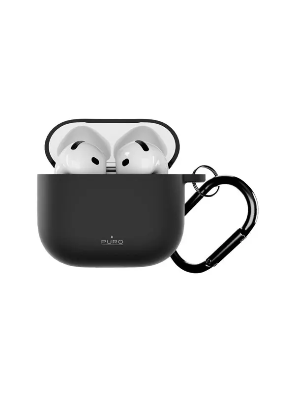 Puro Icon Case for AirPods 4 - Black