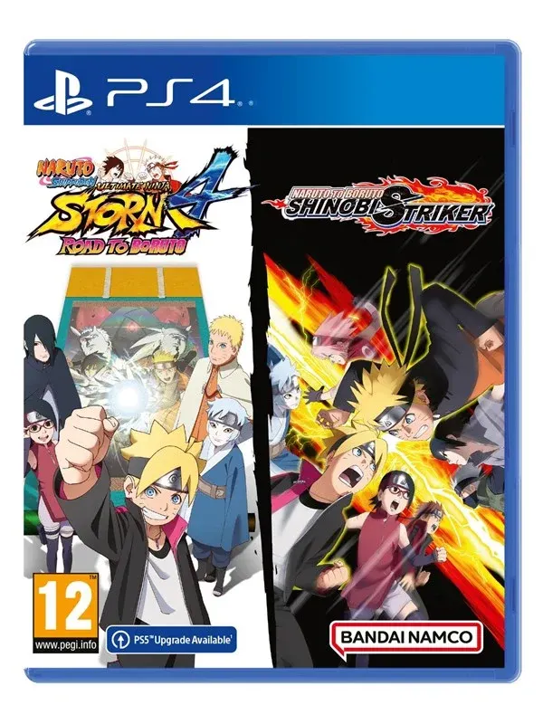 Naruto Shippuden Ultimate Ninja Storm 4 Road to Boruto + Naruto to Boruto Shinobi Striker - Sony PlayStation 4 - Action