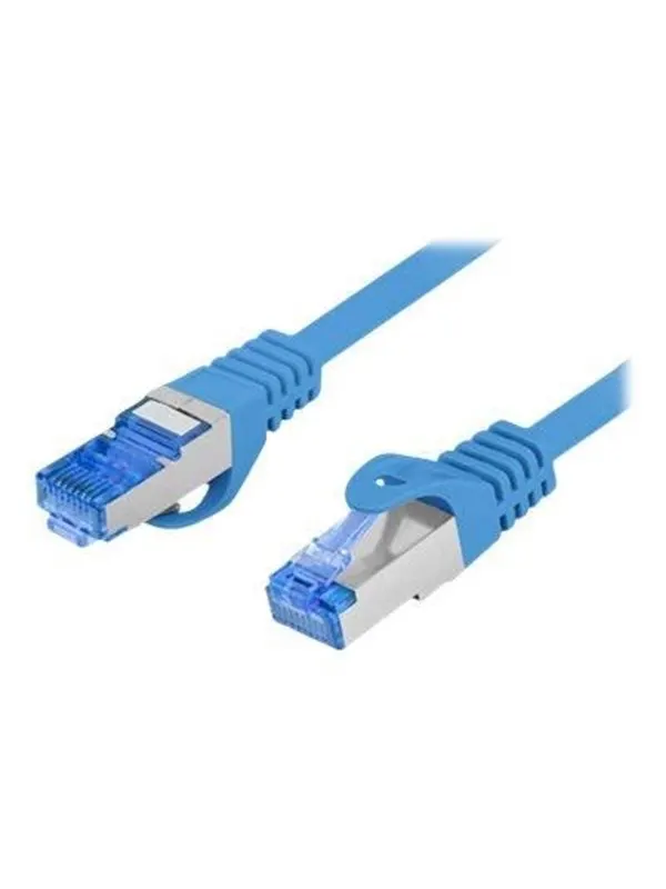Lanberg patch cable - 1.5 m - grey RAL 5012 - Grå - 1m