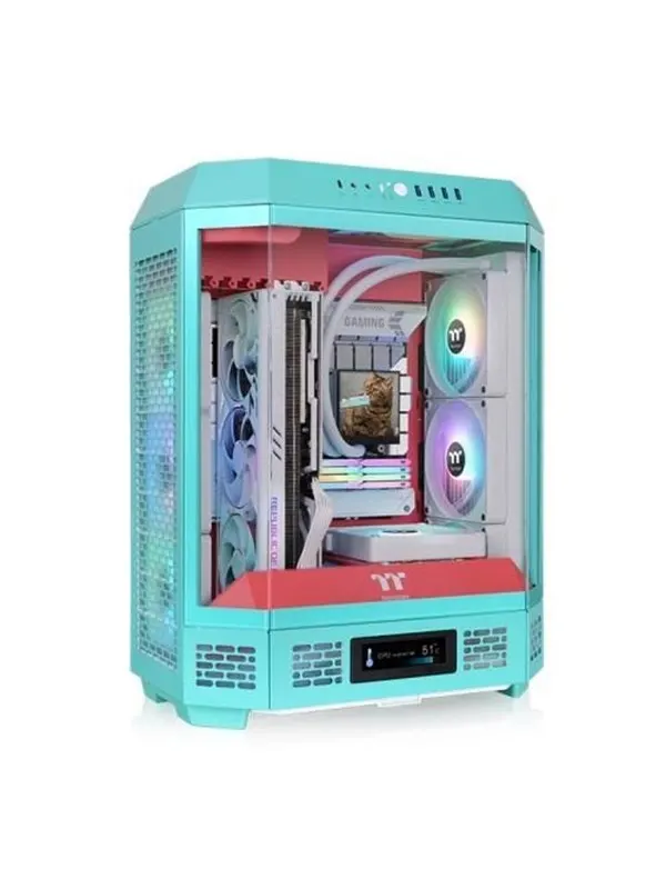 Thermaltake The Tower 600 - Chassi - Desktop - Blå