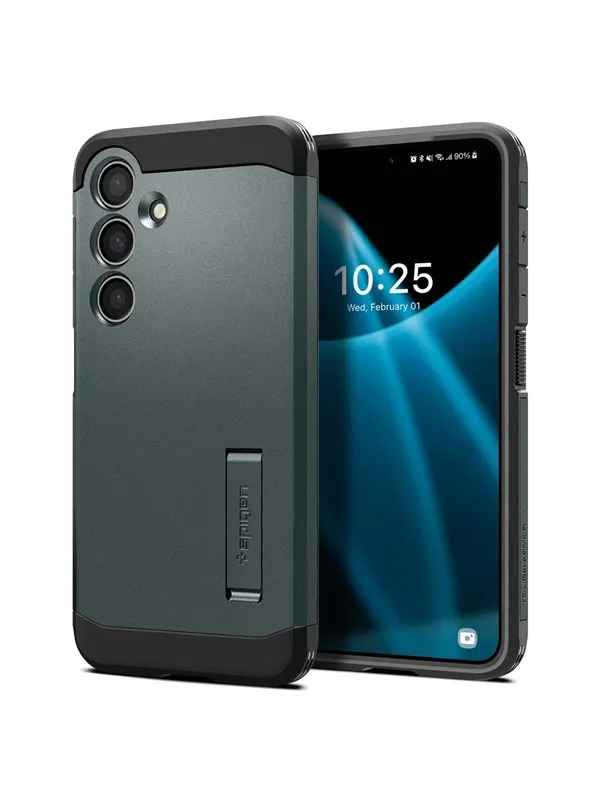 Spigen Tough Armor - abyss green - Samsung Galaxy S24