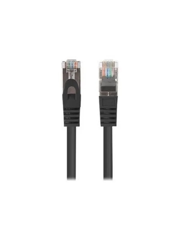Lanberg patch cable - 2 m - black RAL 9004 - Svart
