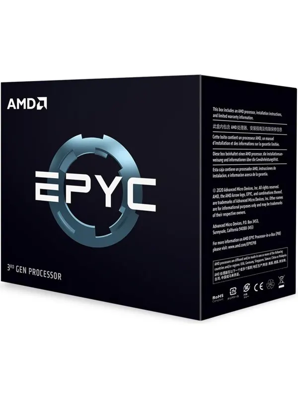 AMD EPYC 7713 CPU - 64 kärnor - 2 GHz - AMD SP3 - AMD Boxed (utan kylare)