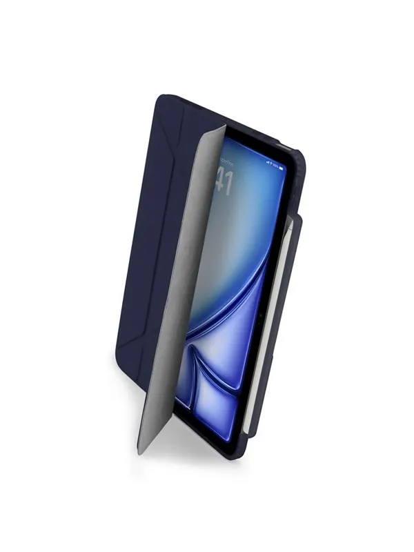 Pipetto Origami No3 Pencil Case - dark blue - iPad Air 10.9" (2022/2020)/11" 2024/2025/2026
