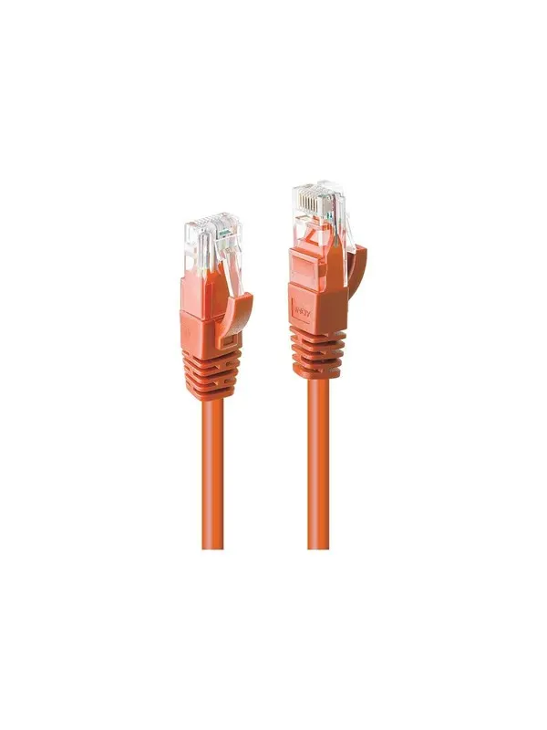 Lindy patch cable - 1 m - orange - Orange - 1m